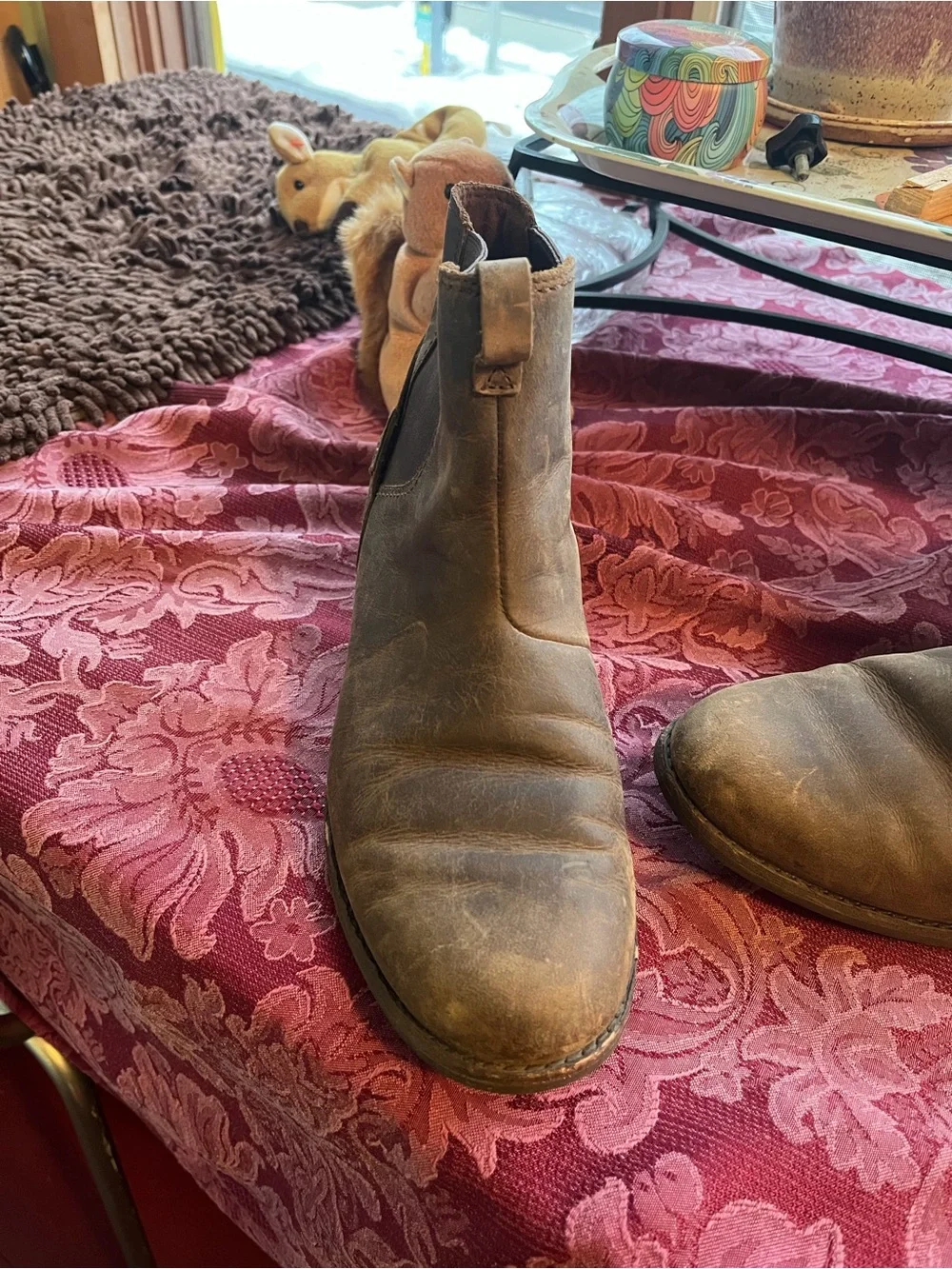 Teva women’s size 7.5 Leather Mid Ellery Pull On, Bison,waterproof